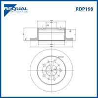 Requal Remschijf RDP198 - thumbnail