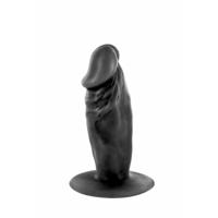 Realistische Dildo Real Body Zwart 11 cm