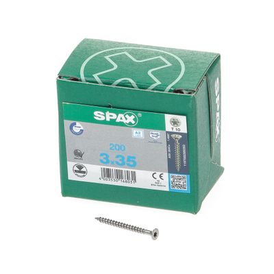 Spax pk t10 rvs vd 3,0x35(200)