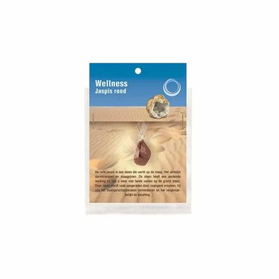Gezondheids Hanger Jaspis Rood Gezondheids Hanger Jaspis Rood
