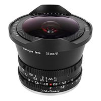 TTArtisan APS-C 7,5mm F/2.0 MFT zwart