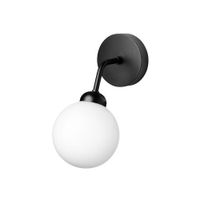 Nuura Apiales Wandlamp - Zwart - Opaal