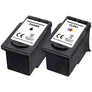 Renkforce Inktcartridge vervangt Canon PG-560, CL-561 Compatibel Combipack Zwart, Cyaan, Magenta, Geel RF-5706084