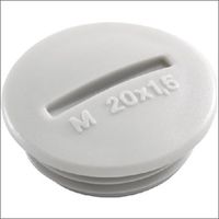 Niko New Hydro blindstop M20 grijs IP55