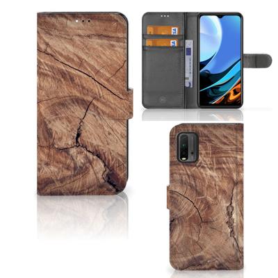 Xiaomi Redmi 9T | Poco M3 | Book Style Case | Tree Trunk