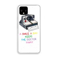 Smile: Pixel 4 Transparant Hoesje