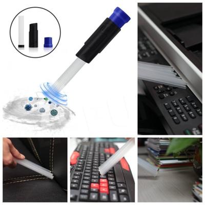 2 stuks universele vacuüm Attachment tool Tiny tubes Cleaner voor auto/Pets/toetsenborden/Air vent/drawers