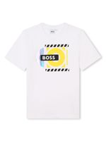 BOSS Kidswear t-shirt en coton à logo imprimé - Blanc - thumbnail