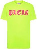 Philipp Plein t-shirt en coton à logo Gothic Plein - Jaune - thumbnail