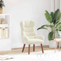 Fauteuil Crème 69 x 74 x 93 cm Fluweel