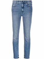 MOTHER jean skinny à effet délavé - Bleu