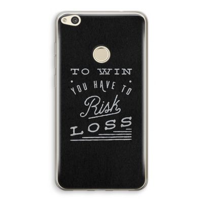 Risk loss: Huawei Ascend P8 Lite (2017) Transparant Hoesje