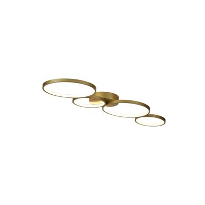 Searchlight Led plafondlampCirque goud - 25772-4GO