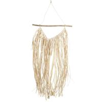 Wanddecoratie Raffia Salsa 60 cm | 18 stuks