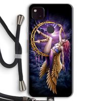 Aerial Angel: Pixel 4a 5G Transparant Hoesje met koord
