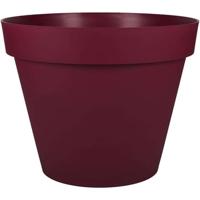EDA Ronde Bloempot TOSCANIË Ø 60 cm - Volume 76 L - Ø 59 x H.47 cm - Bordeauxrood