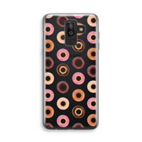 Donuts: Samsung Galaxy J8 (2018) Transparant Hoesje - thumbnail