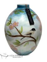 Blossom Vaas 19x29cm blauw