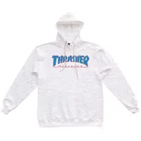 Thrasher Outlined Hooded Sweat sweater skate heren - thumbnail