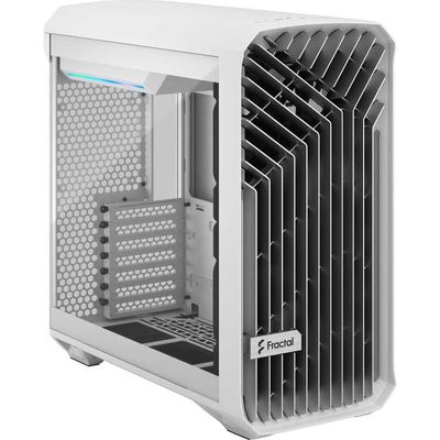 Fractal Design Torrent Compact White TG Clear midi tower behuizing