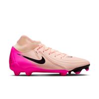 Nike Phantom Luna II Academy Gras / Kunstgras Voetbalschoenen (MG) Zalmroze Felroze Zwart