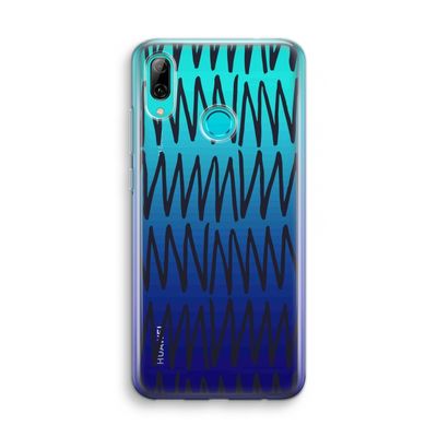 Marrakech Zigzag: Huawei P Smart (2019) Transparant Hoesje