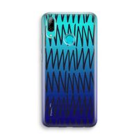 Marrakech Zigzag: Huawei P Smart (2019) Transparant Hoesje