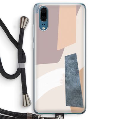 Luca: Huawei P20 Transparant Hoesje met koord