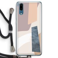 Luca: Huawei P20 Transparant Hoesje met koord