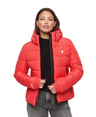 Superdry Hooded Spirit Sports Puffer Casual Winterjas Dames XL/42