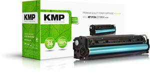 KMP Toner vervangt HP 312A, CF380A Compatibel Zwart 2400 bladzijden H-T195 2528,0000