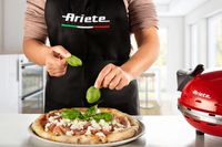 Ariete Da Gennaro Elektrische Pizzaoven - Pizza's Klaar in 2 - 4 minuten - Rood - thumbnail