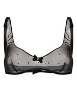 DSQUARED2 soutien-gorge à sequins - Noir