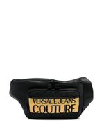 Versace Jeans Couture sac banane à logo imprimé - Noir - thumbnail