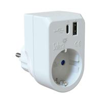 Plug Adapter Solera 860usbac 250 V 16 A USB USB-C Plug Adapter Solera 860usbac 250 V 16 A USB USB-C