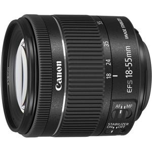 Canon EF-S 18-55mm f/4-5.6 IS STM SLR Standaardzoomlens Zwart