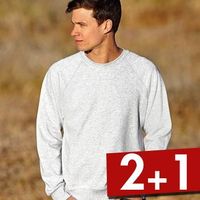 Fruit of the Loom Light Raglan Sweat - thumbnail