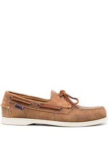 Sebago chaussures bateau en cuir - Marron