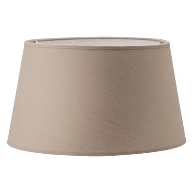 Minimalistische stijl - Stoffen Lampenkap - Conisch - Taupe - 35 x 30 x 19 cm - E27 fitting - Ontworpen voor tafellampen - Ontworpen voor woon- en slaapkamers