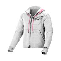 MACNA District Lady, Motorhoodie dames, Lichtgrijs