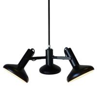 Artdelight 3-lichts hanglamp Vectro zwart HL 1941 ZW - thumbnail