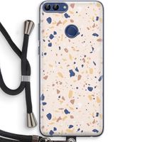 Terrazzo N°23: Huawei P Smart (2018) Transparant Hoesje met koord
