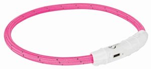 TRIXIE 12707 hond & kat halsband Roze Nylon, Thermoplastic polyurethaan (TPU) M-L