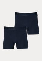 Bio Katoen - Boxershorts - 2 Pack - Navy - thumbnail