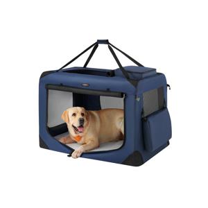 Transportbox voor katten en honden, Donkerblauw