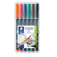 Viltstift staedtler ohp lumo m 317 perm wp6