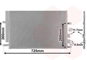 Van Wezel Airco condensor 01005097