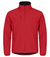 Clique 0200910 Classic Softshell Jacket - Rood - L - thumbnail