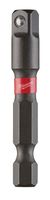 Milwaukee Accessoires ADAPTER ShW1/4Hex-1/4Sq - 4932471826 Milwaukee Accessoires ADAPTER ShW1/4Hex-1/4Sq - 4932471826
