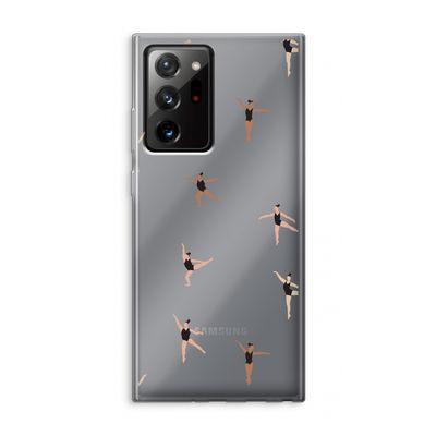 Dancing #1: Samsung Galaxy Note 20 Ultra / Note 20 Ultra 5G Transparant Hoesje